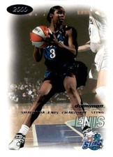 2000  SkyBox Dominion WNBA #46 Shalonda Enis    Charlotte Sting  RC