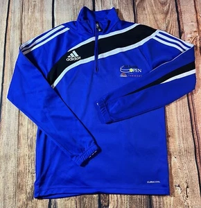 Adidas L.A. Open Tennis Pullover Men’s Sz Small ClimaCool Clima365 Quarter Zip - Picture 1 of 9