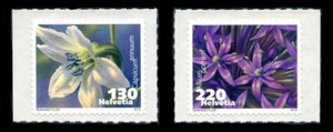 Switzerland: 2013 Flowers (1481-1482) MNH - Picture 1 of 1
