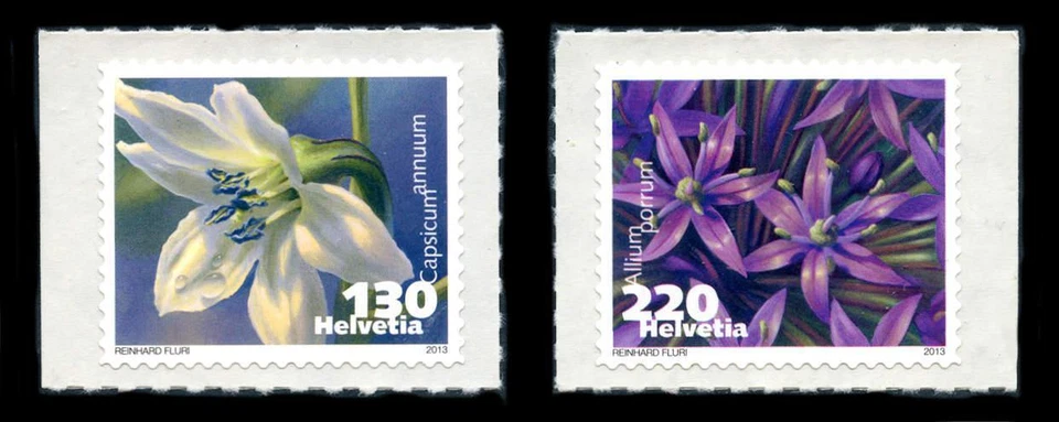 Switzerland: 2013 Flowers (1481-1482) MNH - Image 1 of 1