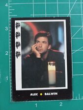1993 ROOKIE MASTERS SUPERSTARS BELLISSIMI ROCK POP CARD ALEC BALDWIN