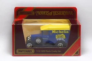 Matchbox Models of Yesteryear Y19 1/39 Michelin 1929 Morris Cowley Van Diecast - Picture 1 of 1