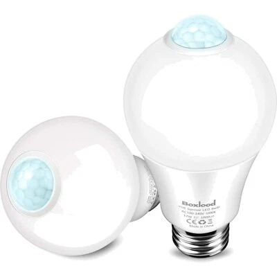 E27 LED Lampe Bewegungsmelder Dämmerungssensor 12W Warmweiß Sicherheit - Bild 1 von 2