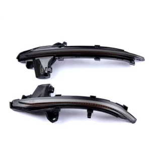 Pair Sequential LED Side Mirror Turn Signal Lights For Audi A6 A7 A8 C8 2019-25 - Foto 1 di 13