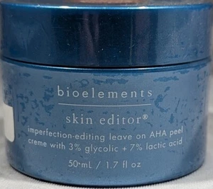 Bioelements Skin Editor Peel Crème 3% Glycolic + 7% Lactic Acid, 1.7 oz - Picture 1 of 2