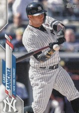 GARY SANCHEZ TOPPS MINI ON DEMAND BASE NEW YORK YANKEES #46 2020 20