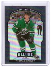 Thomas Harley 2020-21 Upper Deck Allure Rookie Black Rainbow Card #95