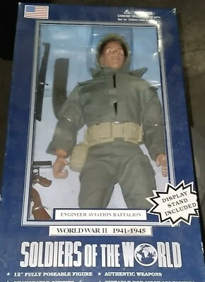 Soldiers Of The World Engineer Aviation Battalion WWII 1941-1945  - Imagem 1 de 2