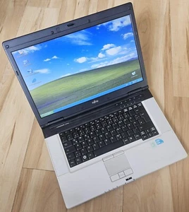 Notebook 15,4" retrò Fujitsu Lifebook E780 doppio avvio Windows XP + 7 RS232 - Foto 1 di 7