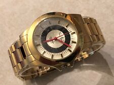 Paul Frank PMGW04BR Stainless Steel Gold-Tone Mens Watch (Missing Crown)