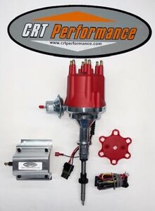 CHEVY CORVAIR 140 145 164 FLAT 6 SMALL HEI DISTRIBUTOR RED + 60K E-CORE Coil 
