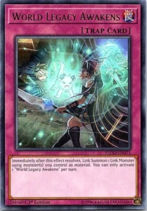 World Legacy Awakens FLOD-EN071 Yu-Gi-Oh! Light Play 1st Edition - Picture 1 of 1