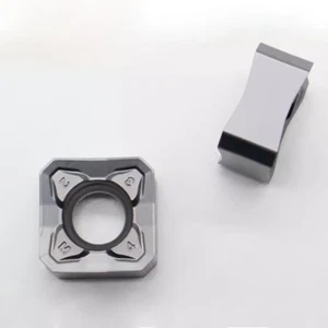 10 piezas SNMX1206 aleación dura avance rápido para insertos de fresado SNMX1206ANN-M - Imagen 1 de 1