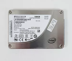 Unità a stato solido Intel serie 520 SSDSC2BW180A3H 180 GB 2,5" 6 Gb/s SATA - Foto 1 di 3