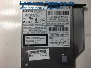 Compaq SD-C2612 7633C01HNOE0ZE DVD-ROM Laufwerk - Bild 1 von 4
