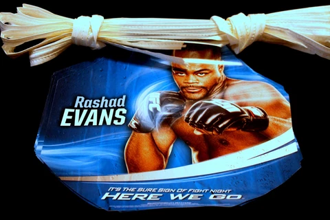 UFC Rashad Evans Fighter Bud Light Pennant Streamers 16 Flags Last one limited m Cover