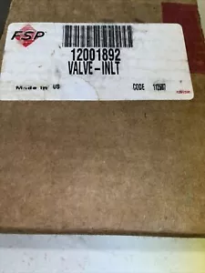 Genuine New OEM WHIRLPOOL 12001892 Refrigerator Inlet Valve NOT AFTERMARKET - Picture 1 of 8