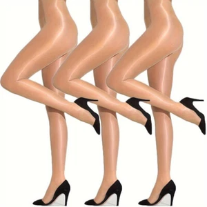 Glanz Strumpfhosen 3 X  40 Den  Glanz  Weich Größe M - L  Farbe Champagner - Bild 1 von 3