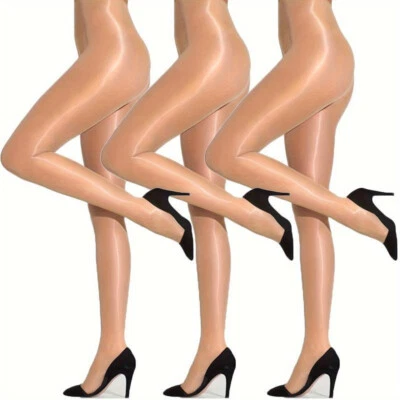 Glanz Strumpfhosen 3 X  40 Den  Glanz  Weich Größe M - L  Farbe Champagner - Bild 1 von 3
