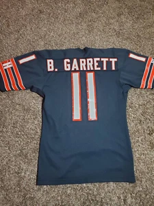 Vtg 80's Chicago Bears #11 B Garrett NFL Wilson Jersey Sz Men's 42 M - Picture 1 of 8
