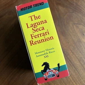 Laguna Seca Ferrari Reunion 1994 Video VHS Motor Trend Monterey Automóvil Carreras - Imagen 1 de 6