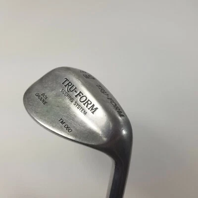 Tru-Form 60* Sand WEDGE Stiff Flex Steel RH Scoring System Box Groove TM 060 - Image 1 of 4