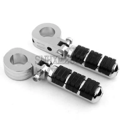 1-1/4" Highway Foot Pegs Mount Clamp For Harley Davidson Heritage Softail Fatboy — 第 1/4 张图片