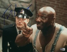 TOM HANKS SIGNED AUTOGRAPH 11x14 PHOTO THE GREEN MILE W/ MICHAEL CLARKE DUNCAN