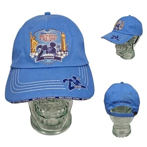 Gorra de béisbol Disney Vacation Club DVC 2019 Member Cruise 200th Voyage azul - Imagen 1 de 9