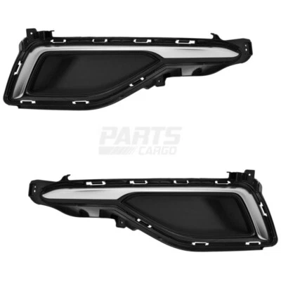 New Set Of 2 Left And Right Side Fog Light Cover For 2015-2017 Hyundai Sonata - Image 1 of 4