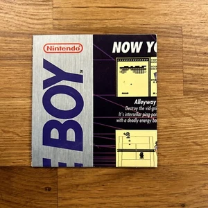 Inserto poster pieghevole vintage 1989 Nintendo Gameboy 11,5 x 8" DMG-USA-1 - Foto 1 di 3