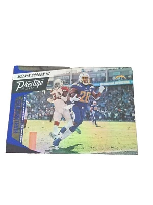 2019 Prestige Blue Xtra Points Highlight Reels Melvin Gordon III Chargers - Image 1 of 3