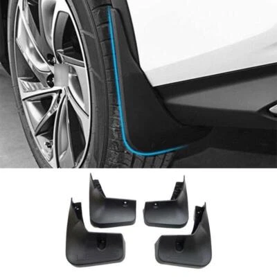 Protectores contra salpicaduras guardabarros imprimados negros para Lexus NX200t 300h 2015-2017 4 un. Foto 1 de 4