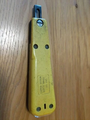 DRACON D714 PUNCH DOWN IMPACT TOOL HARRIS SPRING LOADED REVERSIBLE BLADE - Image 1 of 4