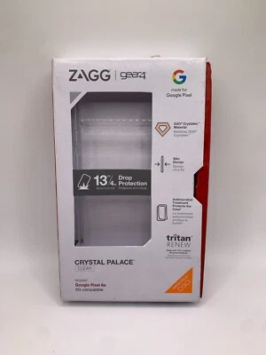 Funda transparente Gear4 ZAGG Crystal Palace para Google Pixel 6a Foto 1 de 3