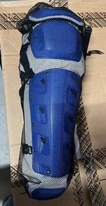 NIKE VAPOR PRO CATCHERS LEG GUARD BASEBALL BLUE GRAY [PBP569 466] SZ 16 in $300 - Picture 1 of 2