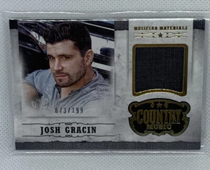 Josh Gracin 2014 Panini Country Music Materials Patch Gold /199 Relic Swatch RC - Bild 1 von 4