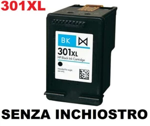 Cartuccia HP301XL nero senza inchiostro Cartucce HP originale vuota 301 XL black - Foto 1 di 1