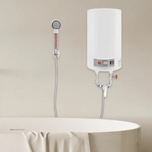 35L Elektrospeicher Warmwasserspeicher ElektroBoiler Wasserbereiter Bad Vertikal - Bild 1 von 13