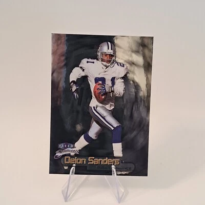 1998 Fleer Brilliants DEION SANDERS #51 Dallas Cowboys NFL HOF 1-12-25 - Image 1 of 2