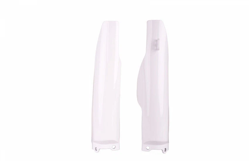 Protetores de garfo Polisport 8398000001 branco Kawasaki KX250 2004-2007, KX125 2004-2005 - Imagem 1 de 1