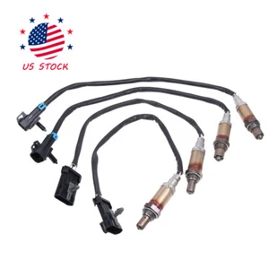 O2 Lambda Oxygen Sensor 4Pcs Upstream Downstream For Chevy Silverado 1500 96-02 - Picture 1 of 11