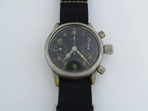 Tutima Glashutte CAL. UROFA 59 Luftwaffe WWII Vintage German Chronograph Watch - Bild 1 von 24