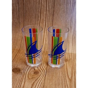 SET 2 tazze Margaritaville bicchiere LandShark Jimmy Buffet spiaggia musica cocktail - Foto 1 di 12