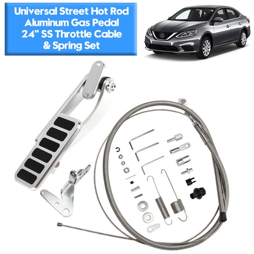 Universal Street Hot Rod Aluminum Gas Pedal 24