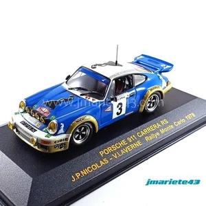 Porsche 911 Carrera RS #3 Nicolas - Laverne Montecarlo 1978 1:43 IXO Quality - Picture 1 of 6