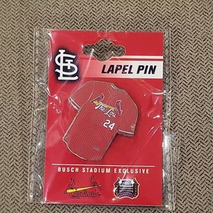 St Louis Cardinals Busch Stadium Exclusive Limited Lapel Pin #24 Whitey Herzog - Picture 1 of 1