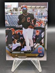 2025 Topps Now Road To Opening Day Jhonkensy Noel Rookie Refractor 22/25 - Picture 1 of 2