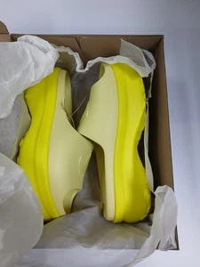 Adidas Wmns Adifom Stan Smith Slide ‘Powder Yellow’ JI2611 Size 7 NEW - Picture 1 of 6