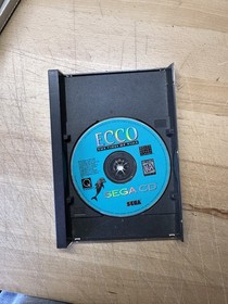 Ecco The Dolphin Sega CD Video Game Sega - NO MANUAL BROKE CASE